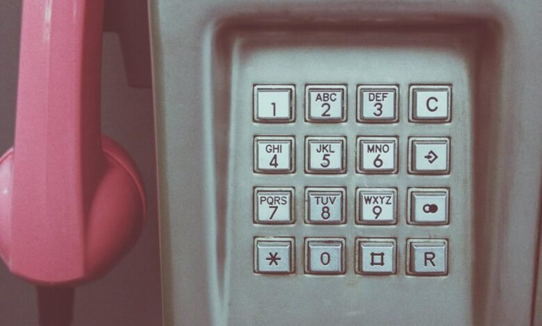 unknown phone numbers listed